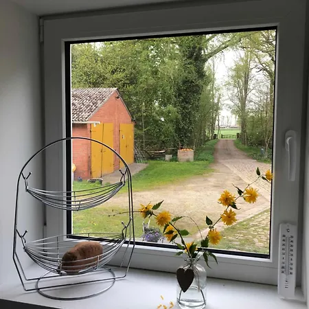 Schaefchenwolke Auf Dem Bauernhof Farma Worpswede